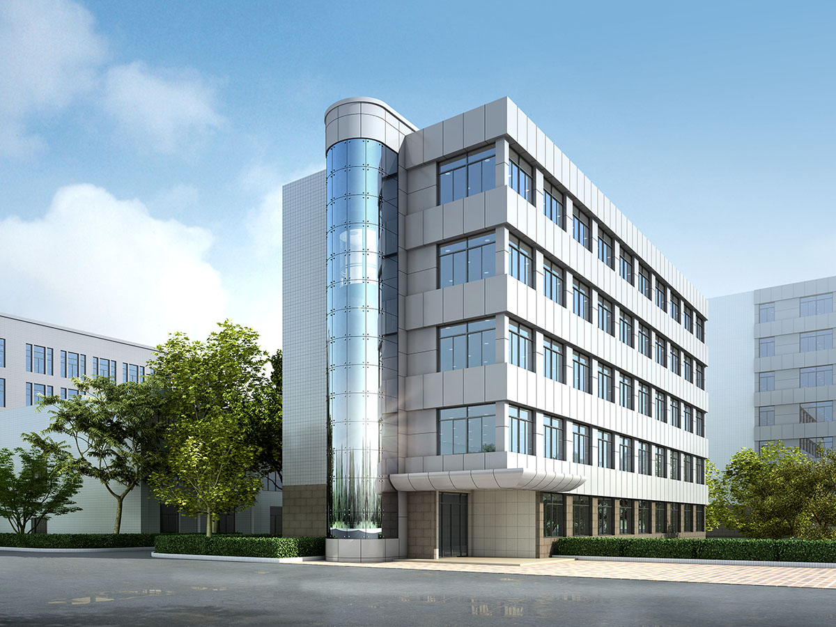 办公楼改建观光电梯效果图_高维动画制作公司 办公楼改建观光电梯效果图_高维动画制作公司