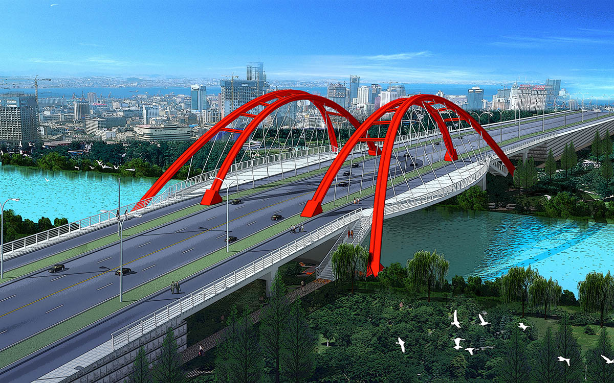 路桥设计院效果图制作_高维动画制作公司 路桥设计院效果图制作_高维动画制作公司